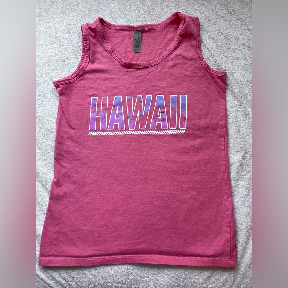Pink Hawaii Tank Top